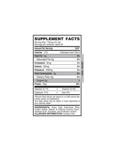 Proteína Whey LanderFit Hydro Definition Hidrolizada Chocolate | NutriZone