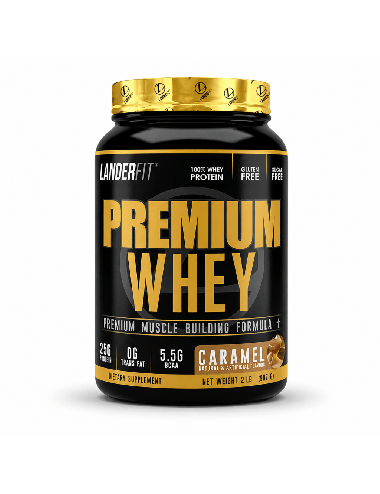 Proteína Whey LanderFit Premium 2 lbs Caramelo | NutriZone