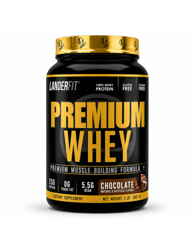 Proteína Whey LanderFit Premium 2 lbs Chocolate | NutriZone